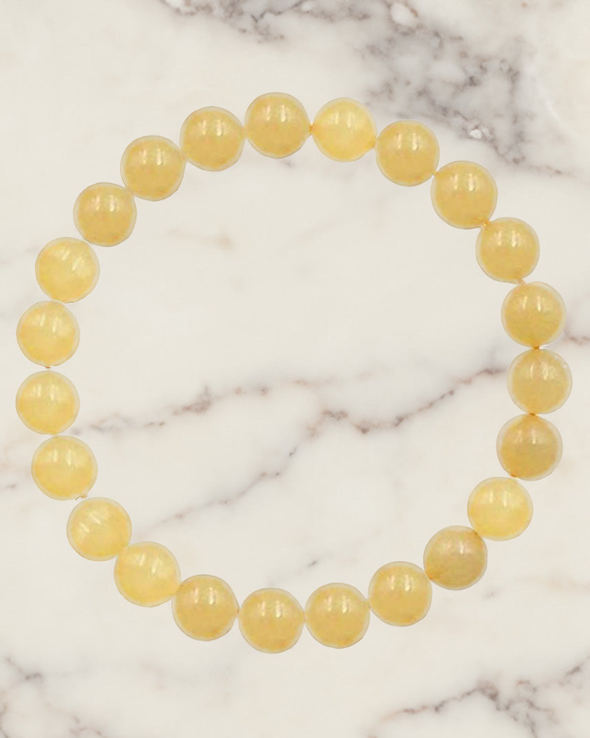 Yellow Jade Bracelet