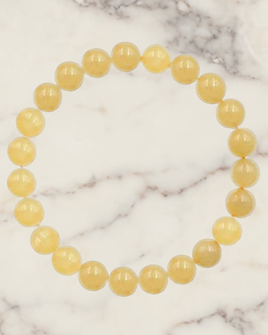 Yellow Jade Bracelet