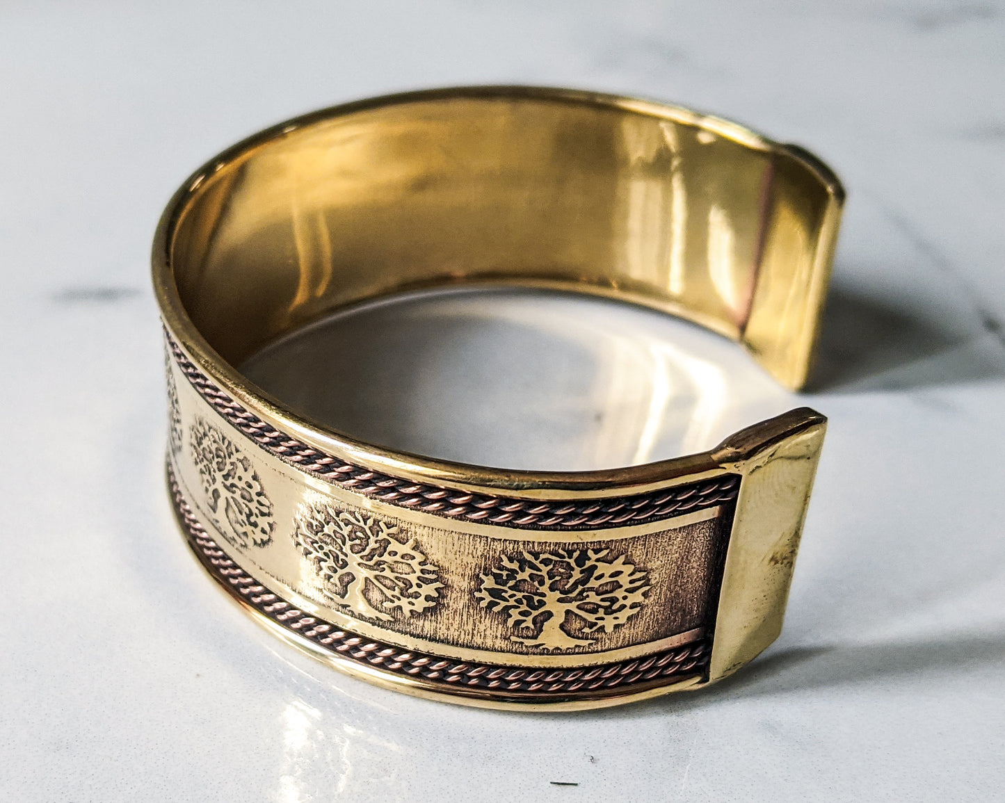 Copper Tree of Life Bracelet