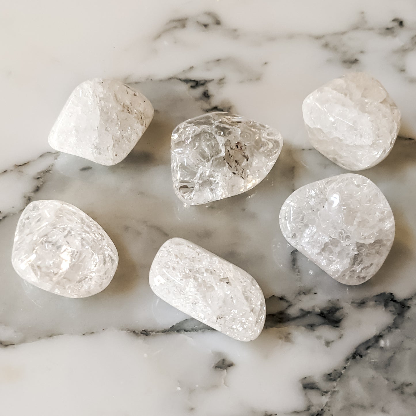 Crackled Quartz Gemstone
