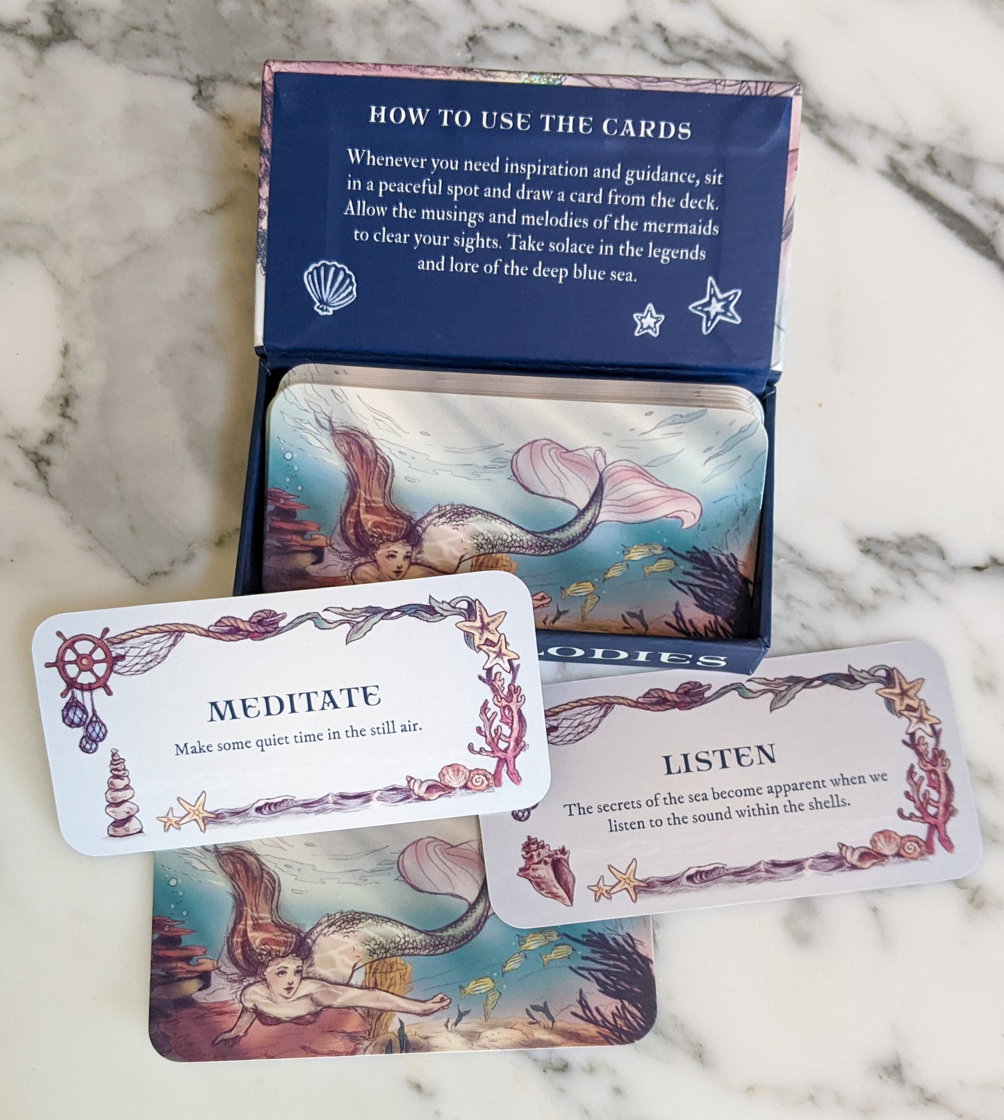 Sea Melodies - Enchanting messages from the mermaids (Card Deck)
