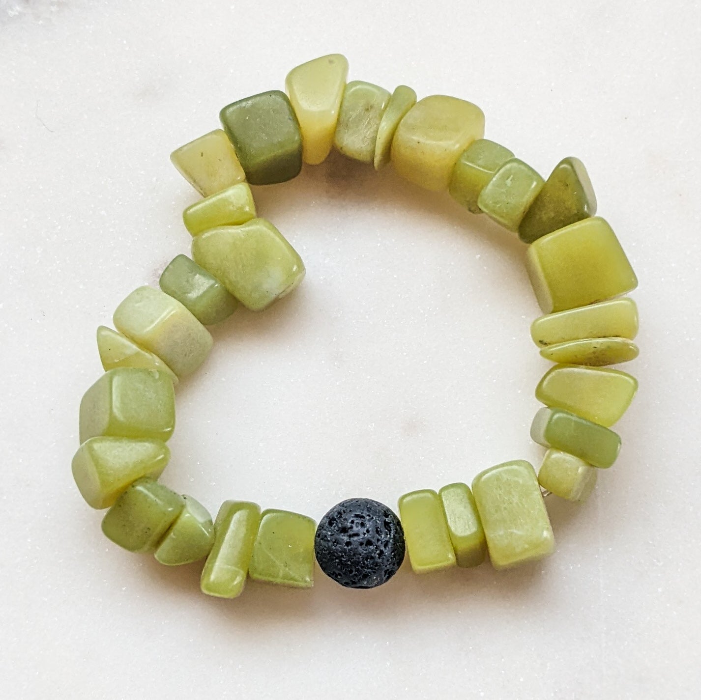 Olive Jade Bracelet