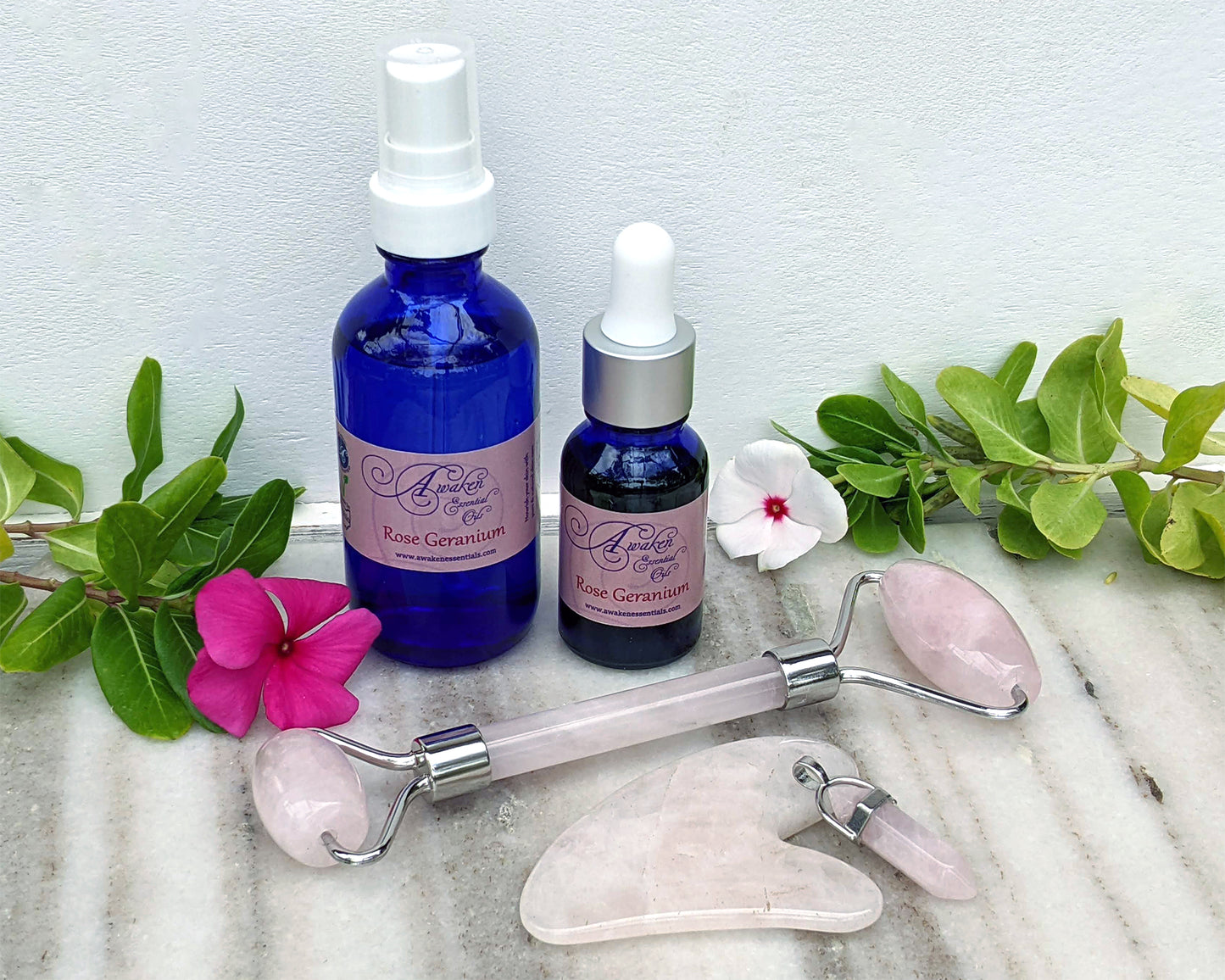 Rose Geranium Rose Quartz Skincare Box