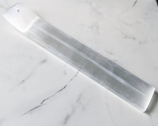 Selenite Stick Incense Holder