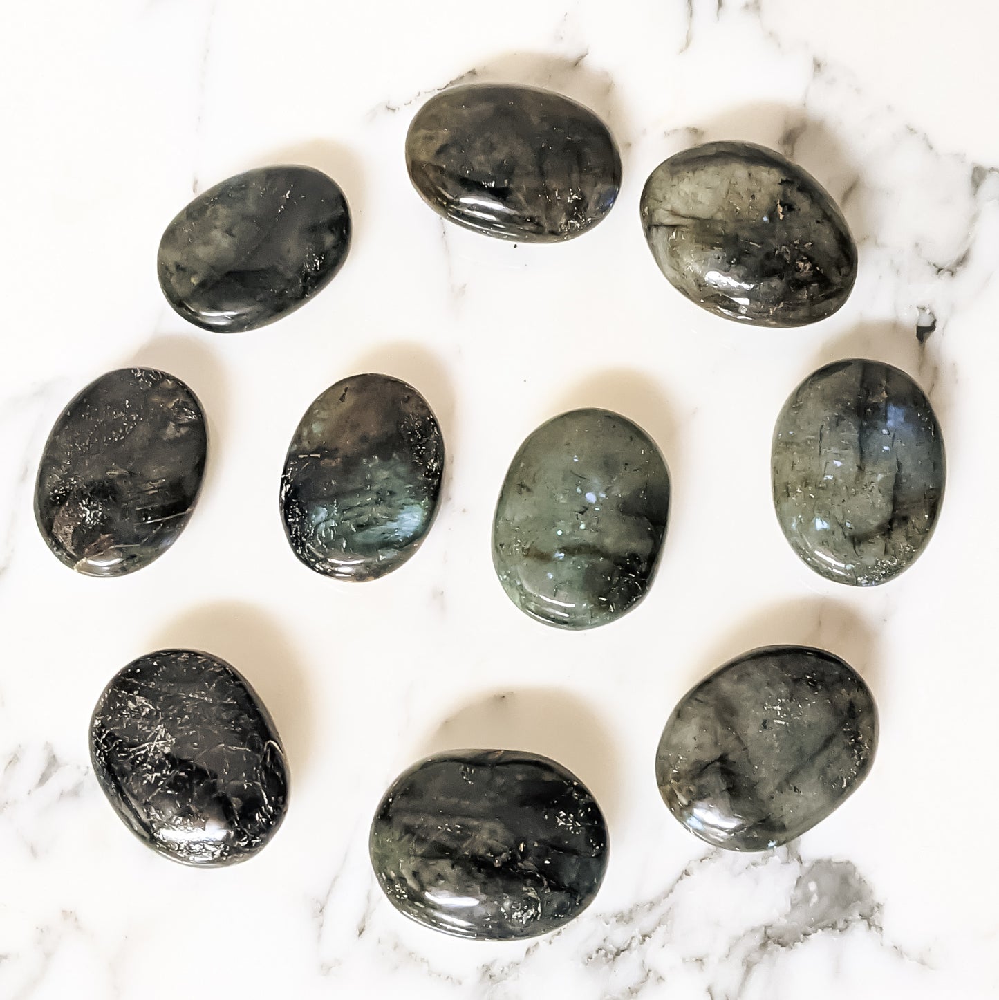 Labradorite Palm Stone