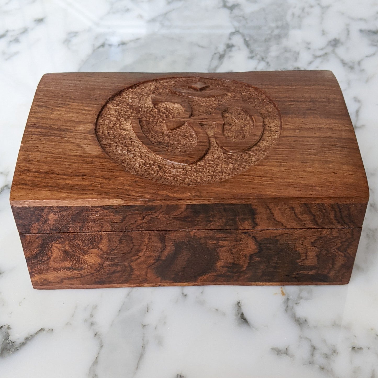 OM Handmade Wooden Box